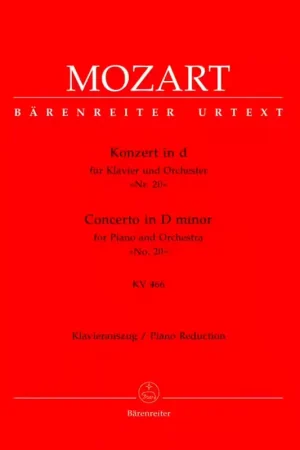 Best-seller - Barenreiter Mozart W.a. - Concerto En Re Mineur KV 466 - Piano