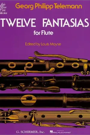 Incontournable - Schirmer TELEMANN TWELVE FANTASIAS FOR FLUTE