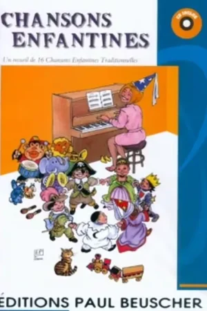 Prix doux - Paul Beuscher Publications Chansons Enfantines - 16 Titres + CD - PVG