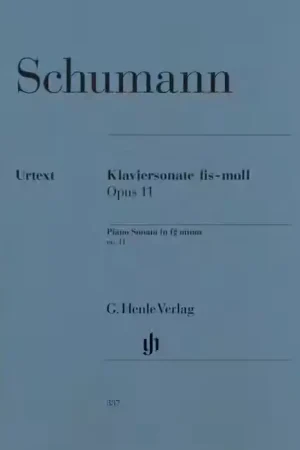 Henle Verlag Schumann R. - Piano Sonata F Sharp Minor Op. 11 | Excellente qualité