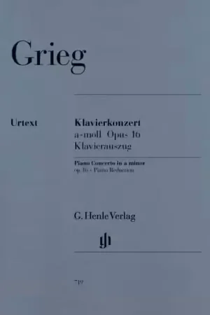 Henle Verlag Grieg - Concerto Pour Piano La Mineur Op. 16 - Piano et Orchestre | Achetez dès maintenant