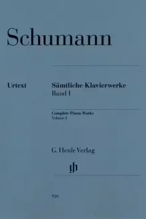Tout juste ajouté | Henle Verlag Schumann R. - Complete Piano Works Volume I