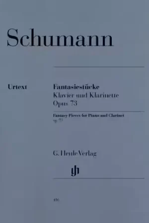 Henle Verlag Schumann R. - Fantasy Pieces For Piano And Clarinet (or Violin Or Violoncello) Op. 73 | Coup de cœur