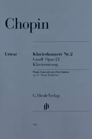 Produit phare - Henle Verlag Chopin F. - Concerto For Piano And Orchestra No. 2 F Minor Op. 21