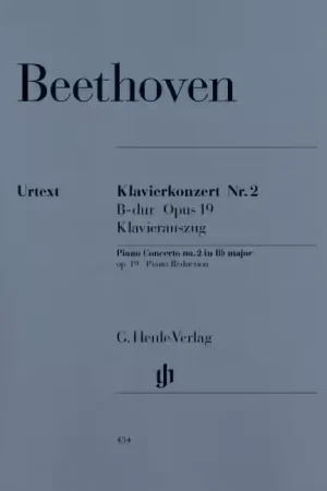 Déstockage | Henle Verlag Beethoven L.V. - Concerto For Piano And Orchestra No. 2 B Flat Major Op. 19