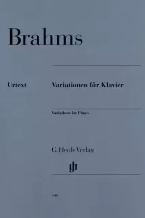 Offre exclusive | Henle Verlag Brahms J. - Variations For Piano