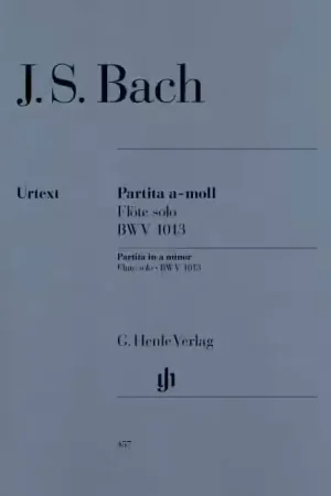 Coup de cœur - Henle Verlag Bach - Partita En La Mineur Pour Flûte Seule BWV 1013 - Flute