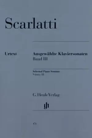 Tendance - Henle Verlag Scarlatti D. - Selected Piano Sonatas Volume Iii