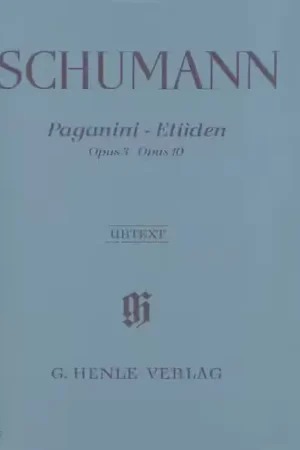 Henle Verlag Schumann R. - PAGANINI-studies Op. 3 And Op. 10 | Prix avantageux