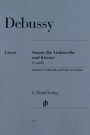 Nouveau chez nous - Henle Verlag Debussy C. - Sonata For Violoncello And Piano