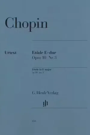 Nouveau lancement - Henle Verlag Chopin F. - Etude E Major Op. 10,3