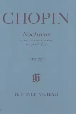 Henle Verlag Chopin F. - Nocturne C Minor Op. 48,1 - Tout juste disponible