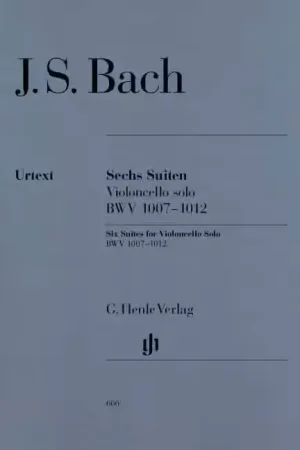 Henle Verlag Bach - 6 Suites Pour Violoncelle Seul BWV 1007-1012 - Violoncelle - Top des ventes