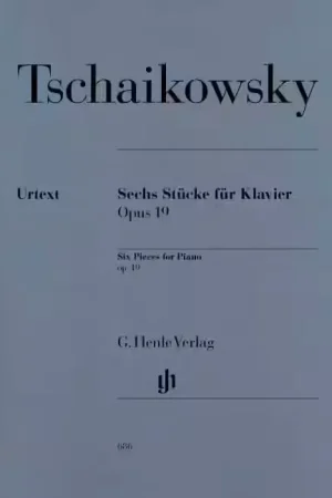 Stock presque épuisé - Henle Verlag Tchaïkovski - Six Pièces Pour Piano Op. 19 - Piano