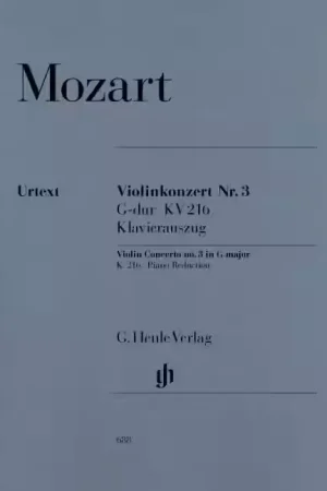 Très populaire | Henle Verlag Mozart W.a. - Violin Concerto No. 3 G Major K. 216