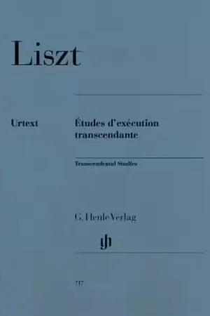 Henle Verlag Liszt F. - Etudes D'execution Transcendante - Coup de cœur