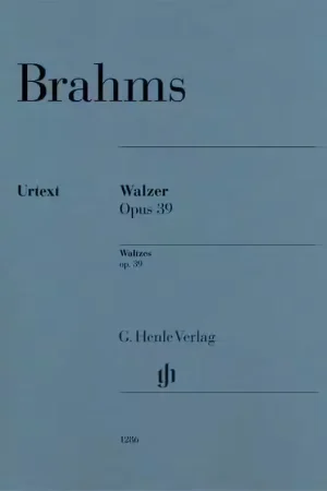 Offre bientôt terminée - Henle Verlag BRAHMS J. - WALTZES OP. 39