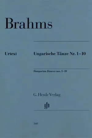 Offre exclusive - Henle Verlag Brahms J. - Hungarian Dances 1-10