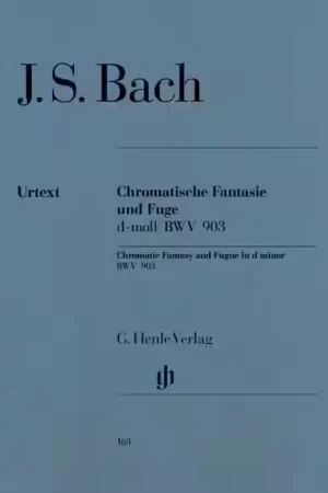 Henle Verlag Bach J.S. - Chromatic Fantasy And Fugue D Minor BWV 903 And 903a - Achetez dès aujourd'hui