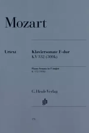Bien noté - Henle Verlag Mozart W.a. - Piano Sonata F Major K. 332 (300K)