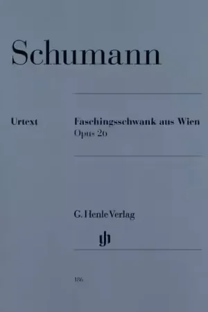 Top des ventes - Henle Verlag Schumann R. - Carnival Of Vienna Op. 26