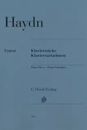 Direct fabricant | Henle Verlag Haydn J. - Piano Pieces - Piano Variations