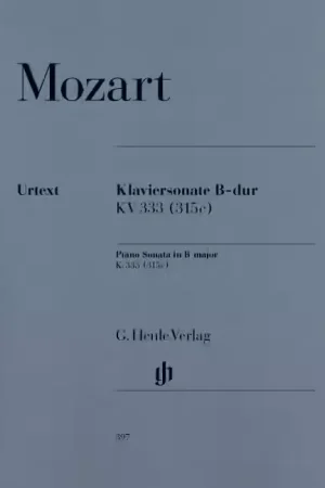 Henle Verlag Mozart W.a. - Piano Sonata B Flat Major K. 333 (315C) | Prix spécial
