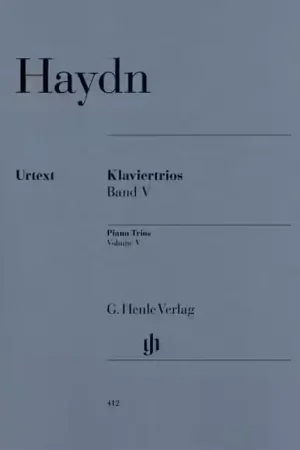 Henle Verlag Haydn J. - Piano Trios Volume V | Haute qualité