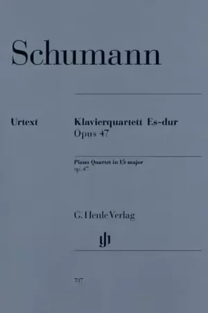 Henle Verlag SCHUMANN R. - PIANO QUARTET IN EB MAJOR OP. 47 | Derniers jours