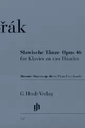 Henle Verlag Dvorak A. - Slavonic Dances Op. 46 Piano FOUR-hands - Prix exceptionnel