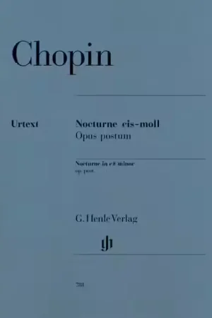 Henle Verlag Chopin - Nocturne Ut Dièse Mineur Op. Post. - Piano - Fin de série