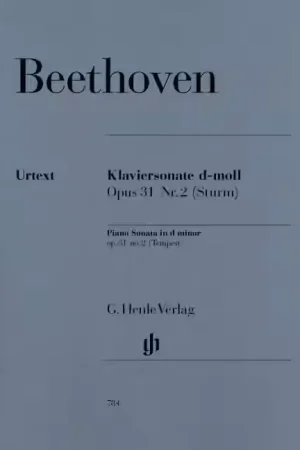 Affaire à saisir | Henle Verlag Beethoven L.V. - Piano Sonata No. 17 D Minor Op. 31,2 [Tempest]