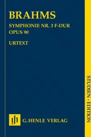 Henle Verlag Brahms J. - Symphony No. 3 In F Major Op. 90 | Nouveau