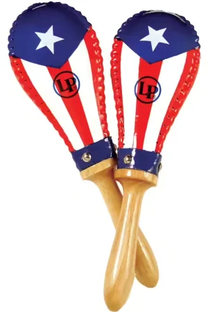 Commandez dès aujourd'hui - Latin Percussion Maracas Salsa Puerto Rican Heritage Peau Animale