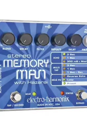 Prix bas | Electro Harmonix Stereo Memory Man Hazarai
