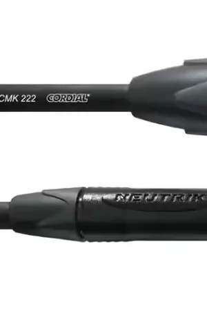 Cordial Câble Audio Stéréo XLR Mâle/jack 5 M - Offre exceptionnelle