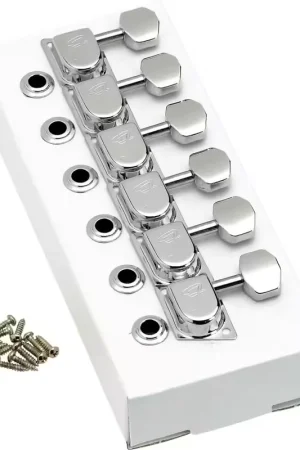 Fender 70S "F" Style Strat/Tele Tuning Machines Chrome (6) | Économisez maintenant