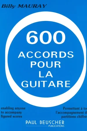 Offre exceptionnelle | Paul Beuscher Publications Accords pour la guitare (600)