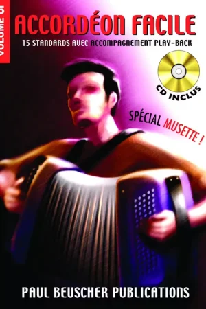 Paul Beuscher Publications Accordeon Facile Vol.5 Special Musette - Produit phare