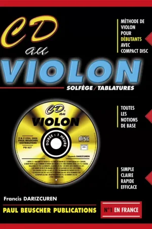 Paul Beuscher Publications CD au Violon | Prix réduit