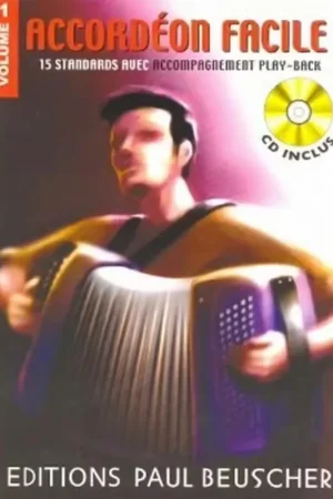 Stock limité | Paul Beuscher Publications Accordeon Facile Vol.1 + CD