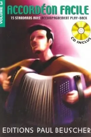 Qualité supérieure | Paul Beuscher Publications Accordon Facile Vol.3 + CD