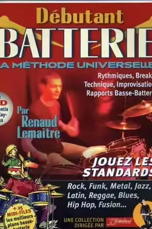 Jjrebillard Debutant Batterie Rebillard + CD - Offre exceptionnelle