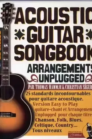 Jjrebillard Acoustic Guitar Songbook Rebillard Tab + CD - Plus que quelques unités