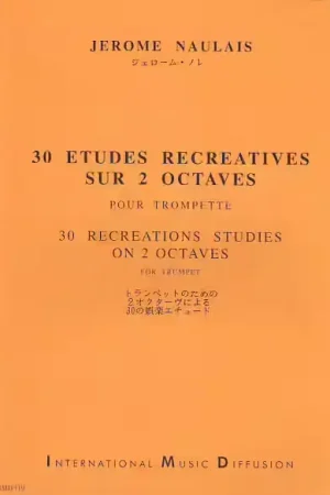 Imd Arpeges Naulais J. - 30 Etudes Recreatives Sur 2 Octaves - Trompette | Très apprécié des clients