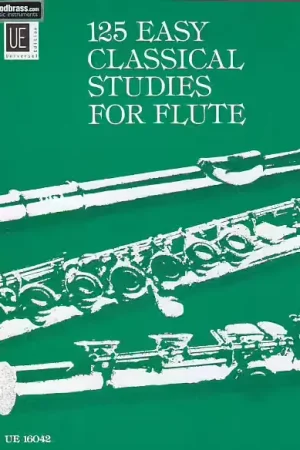 Prix spécial - Universal Edition Vester Frans - 125 Etudes Classiques Faciles - Flute