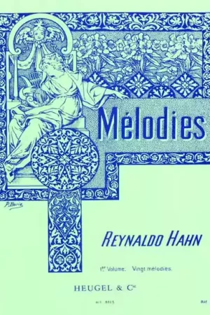 Promo exceptionnelle | Heugel Hahn R. - 20 Melodies Vol.1 - Voix Moyenne et Piano