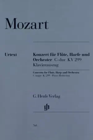 Offre | Edition Breitkopf Mozart W.A. - Concerto Do Majeur Kv 299 Flute Harpe & Piano