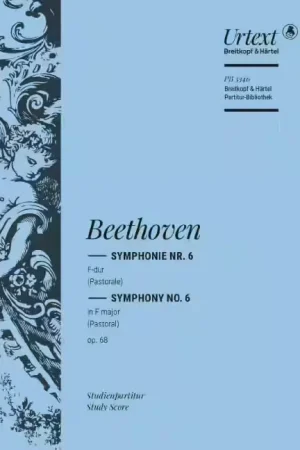 Edition Breitkopf Beethoven - Symphony No. 6 In F Major Op. 68 - Orchestre - Remise
