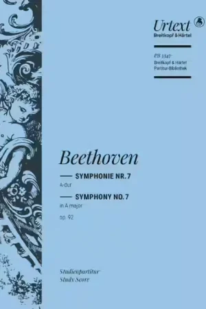 Edition Breitkopf Beethoven - Symphony No. 7 In A Major Op. 92 - Orchestre - Nouveau en boutique